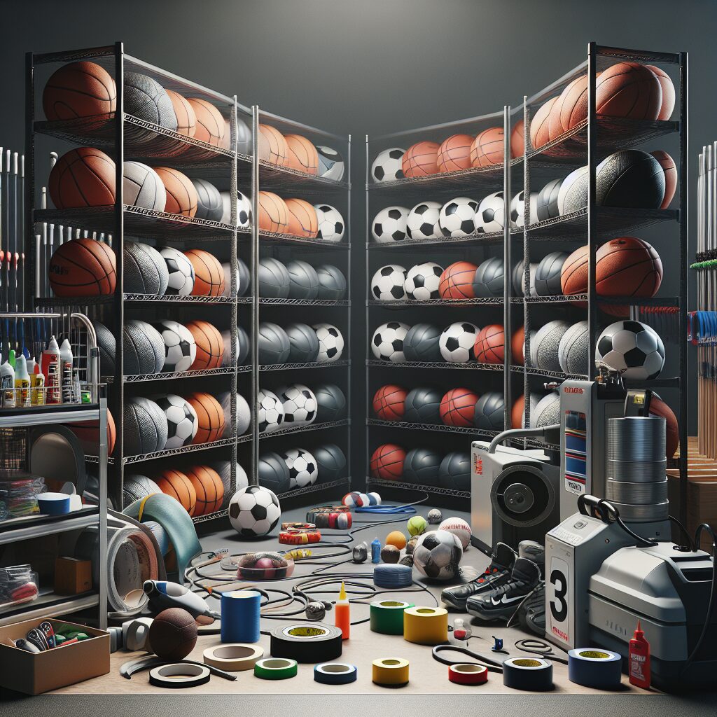 Equipment Maintenance and Ball Storage: A Winning Combination