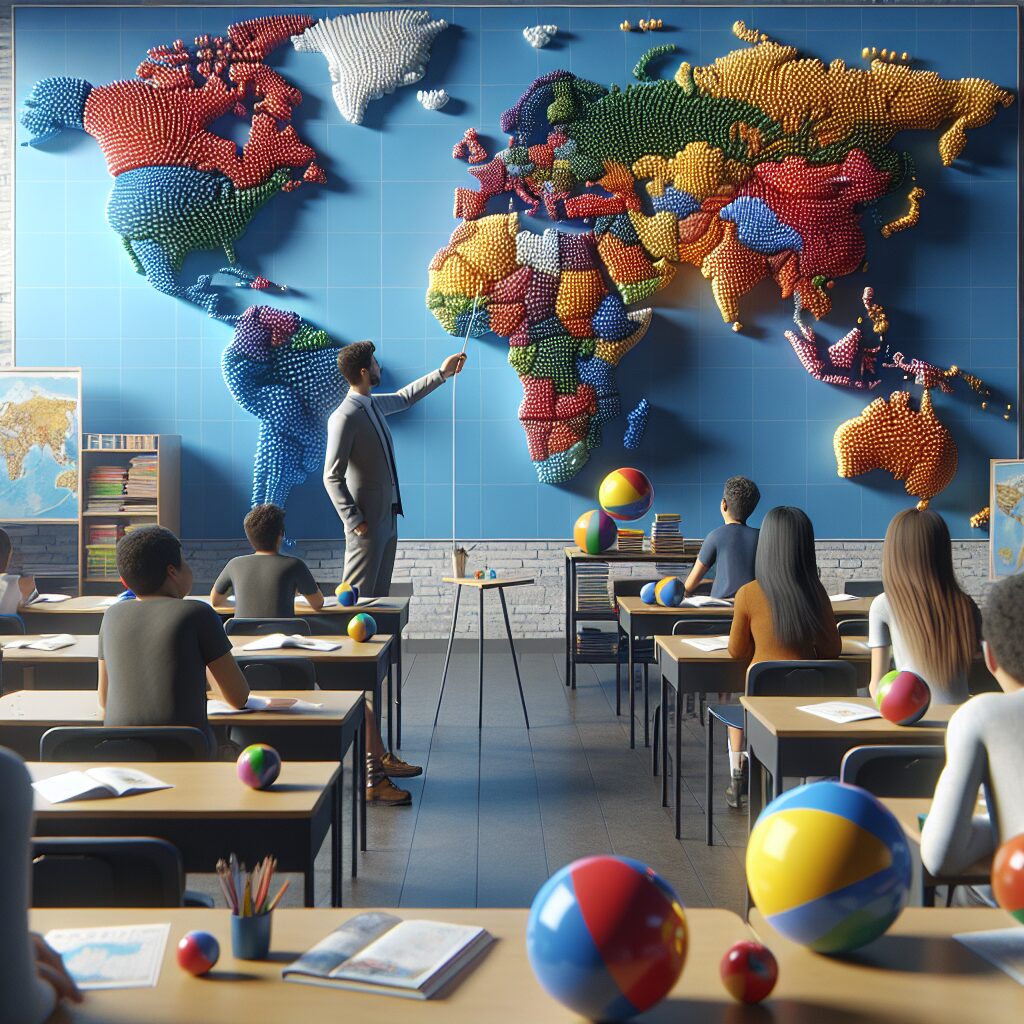 Geography Lessons with Balls: Mapping the World