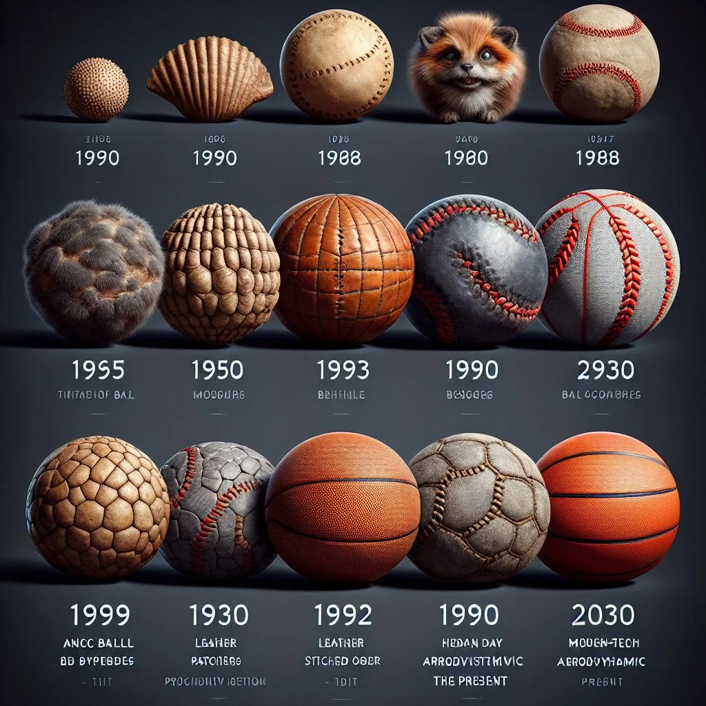 Historical Changes in Ball Design