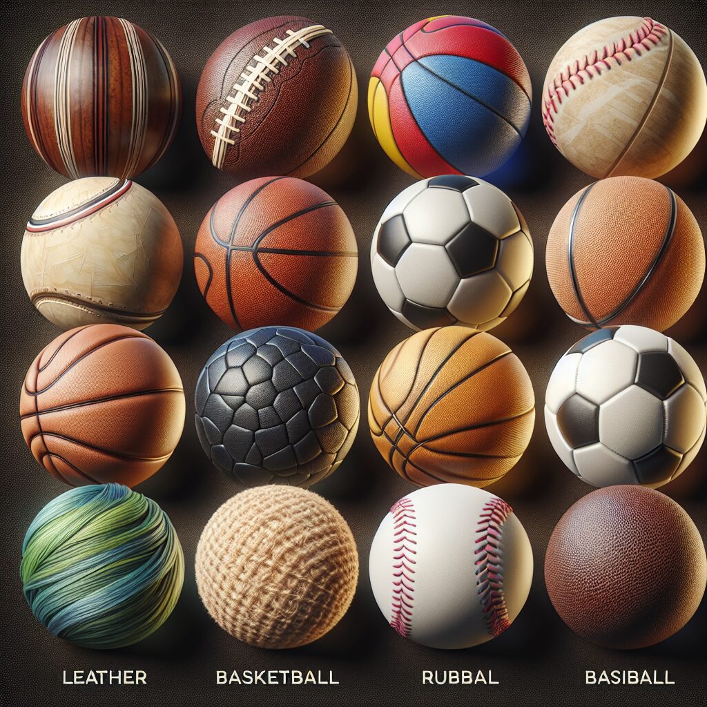 Material Diversity: The Building Blocks of Different Balls