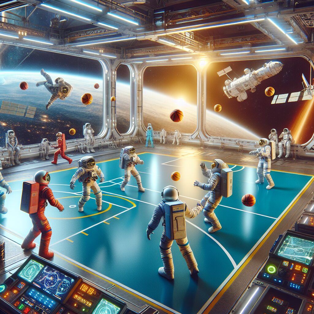 Space Station Ball Games: Play in Outer Space