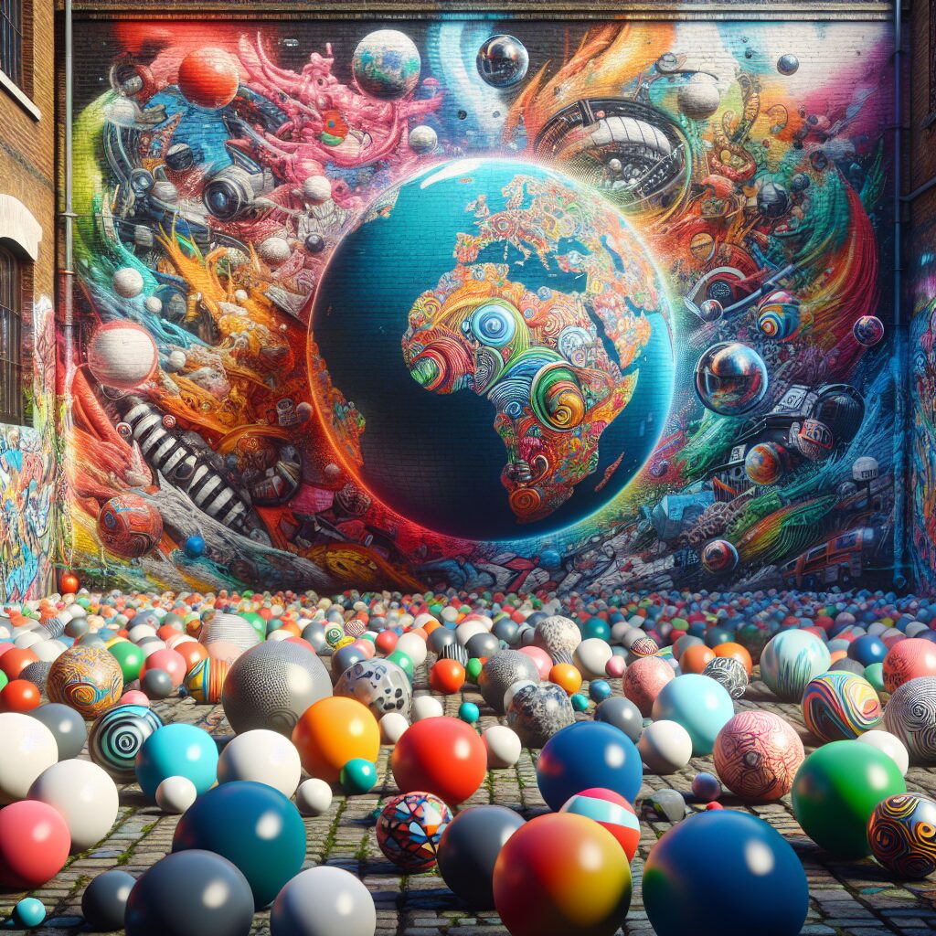 Street Art and Balls: Urban Expressions