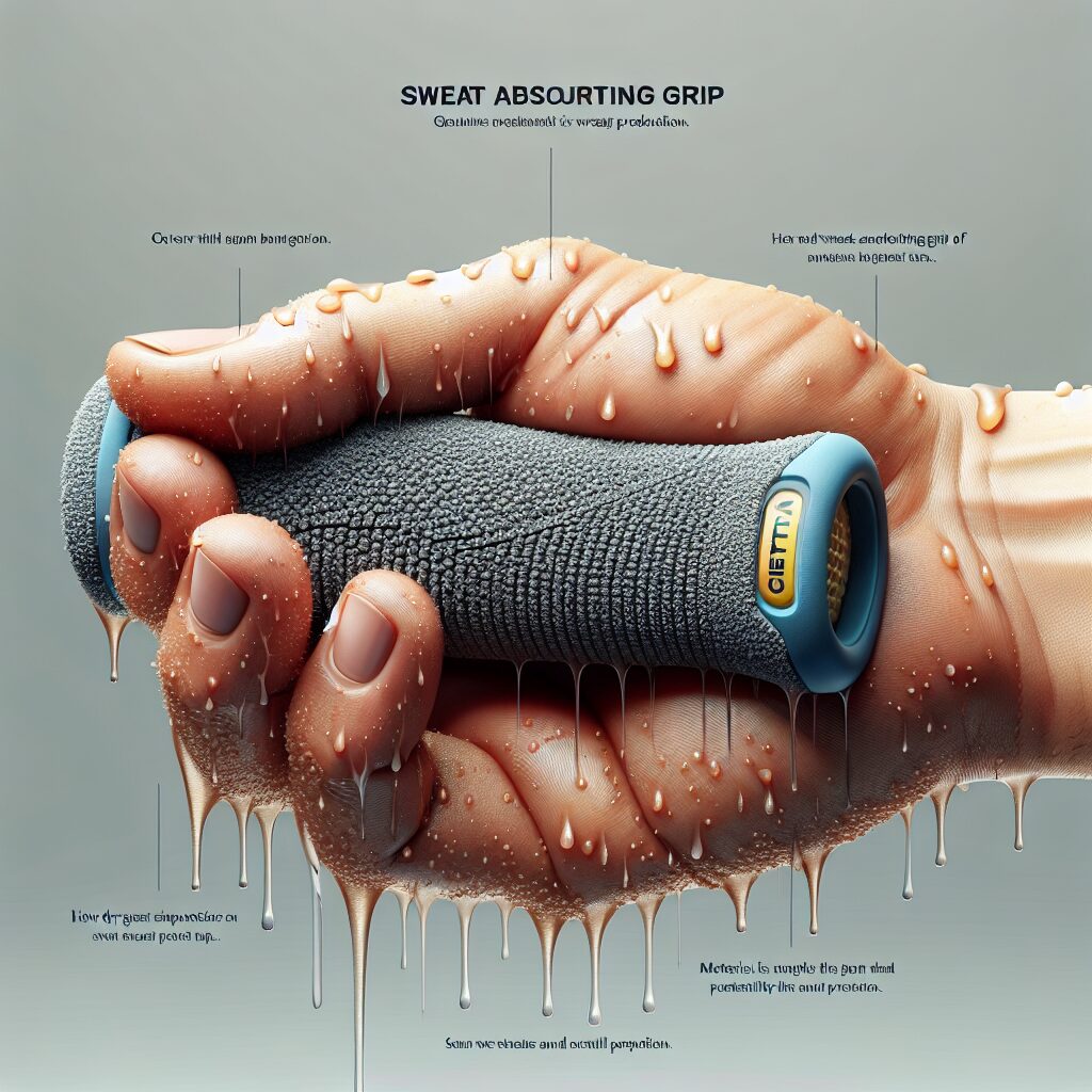 Sweat-Absorbing Grip: Maintaining Dry Hands